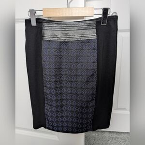 Ricki's Black and Gray A-Line Skirt